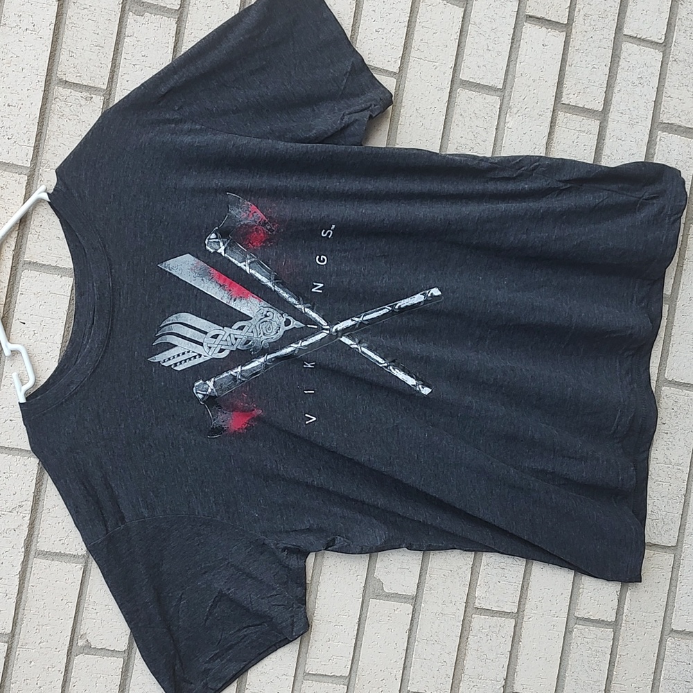 Vikings T-shirt/Black